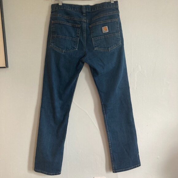 CARHARTT Jeans Men's 31x30 Straight Fit Work Pants - Picture 2 of 6